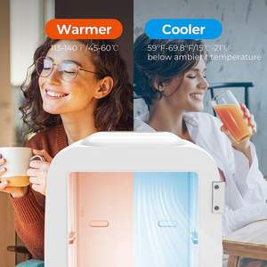 Высокое качество 4L 12V автомобильный холодильник мини-холодильник портативный для напитков, косметики, продуктов питания, использования автомобиля - Product Image 5