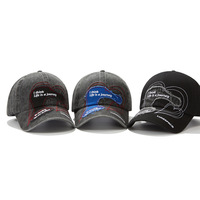 Op maat gemaakte logo hart baseball pet Amerikaanse vintage zachte ongestructureerde dad hat fabriek groothandel lage minimale bestelhoeveelheid gepersonaliseerde geborduurde pet