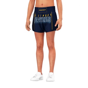 Shorts de Muay Thai Personalizados al por Mayor Unisex, Shorts de Boxeo Tailandés MMA, Sublimación OEM, Ropa de Artes Marciales - Product Image 4