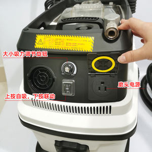 Ponçage à sec électrique 220V/mise à la terre sans poussière en usine ponceuse sans poussière préférable ponceuse à gypse système d'extraction <span class=keywords><strong>de</strong></span> poussière - Product Image 3