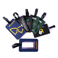 Etiqueta de Equipaje Personalizada de Goma, Silicona o PVC, con Logotipo y Nombre Personalizados, para Bolsas de Viaje