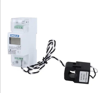 DDS238-2 ZN Monophasé deux fils fendu CT connexion RS485 port Modbus-rtu 9600bps paramètre variable compteur d'énergie d'affichage