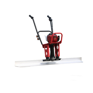 Benzinemotor Beton Trillingsschaal Nivelleringsmachine Met Trillingsstrijkplaat Voor Weg-En Bouwnijverheid - Product Image 1