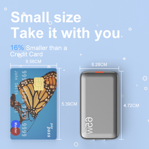 Cargador de Teléfono HUGEEL GaN de 65W, <span class=keywords><strong>Mini</strong></span> Cargador de Escritorio con Enchufe Plegable, <span class=keywords><strong>Adaptador</strong></span> de Carga Rápida PD para Teléfono y Tableta, Kit de Carga Tipo C - Product Image 2