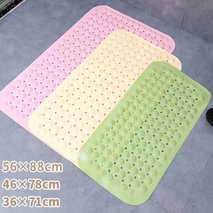 Tapis de baignoire antidérapant en <span class=keywords><strong>TPE</strong></span> écologique Tapis de sol de salle de bain personnalisé avec ventouse - Product Image 5