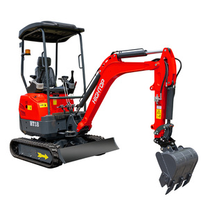 HIGHTOP Goedkope 1,8 Ton Diesel Minigraafmachine HT18 1800kg Efficiënte Energiezuinige Bosch Rexroth Hydraulische Rupsgraafmachine - Product Image 5