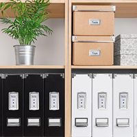 Assiettes auto-adhésives en métal pour livres Porte-étiquettes à clip pour cartes Étiquette de tiroir en métal Plaque d'étiquettes argentée pour balance de bureau