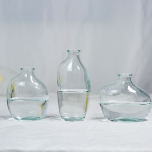 Hand Blown Promotional clear Glass <strong>Vase</strong> Round Terrarium Bowl Bud Rose Flower Glass <strong>Vase</strong> <strong>Unique</strong> Design Special Blown Manufacture - Product Image 1