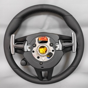 <span class=keywords><strong>Volante</strong></span> de Cuero Mejorado para GT Panamera Cayenne 911 Macan 996 997 Cayman 987 997 991 718 970 - Product Image 6