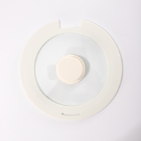Couvercle de casserole en silicone avec design anti-débordement et résistant aux chocs, écologique et compatible four, pour marmites et woks