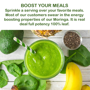 Bán buôn tinh khiết tự nhiên hữu cơ Moringa lá bột tinh khiết tự nhiên giảm béo Trà Moringa gừng Moringa oleifera - Product Image 2