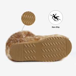 <span class=keywords><strong>Stivali</strong></span> Invernali <span class=keywords><strong>da</strong></span> Donna Personalizzati con Piattaforma, Pelliccia Sintetica Morbida, Stampa Renna Marrone, Produttori - Product Image 5