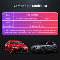 Module de mise à niveau Carplay Android Auto pour Alfa Romeo Stelvio Giulia 2017-2020, conserve les fonctions d'origine de la voiture
