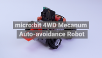 Weeemake Miko Kit Microbit V2 Stem Coding Remote Control Electric Assembly Car Chassis App Learning Educational Robot Obstacle