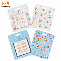Pochette zippée mate à trois soudures avec trou de suspension, sac auto-scellant premium pour bijoux, accessoires en cuir, gadgets électroniques et cadeaux pour hommes et femmes