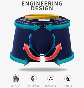 <span class=keywords><strong>Boxer</strong></span> da <span class=keywords><strong>Uomo</strong></span> Personalizzati di Fabbrica <span class=keywords><strong>Intimo</strong></span> Maschile con Logo Personalizzato Classici e Confortevoli in Cotone - Product Image 2