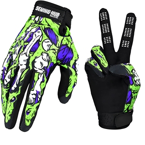 Guantes de Motocross Hechos a Medida, Guantes de Carreras con Diseño Personalizado al por Mayor, Guantes de Motocross Transpirables para Deportes al Aire Libre - Product Image 2