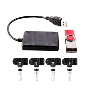 Hệ Thống Cảm Biến Nhiệt Độ Lốp Xe Hơi Áp Suất Cao Và Thấp USB <span class=keywords><strong>Tpms</strong></span> 8bar Cho 4 Cảm Biến Thông Dụng Bên Trong Xe Hơi Chất Lượng Cao - Product Image 5