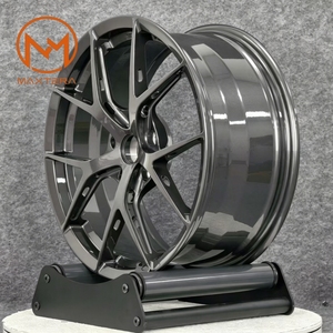 Jantes de voiture pour passagers Maxtera forgées sur mesure, finition brillante, style FIR, pour BMW, Porsche, Audi, VW Golf, Lexus, Mustang, WRX STI, jantes en alliage - Product Image 3