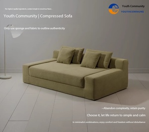 [SpaceSaver] <span class=keywords><strong>Divano</strong></span> <span class=keywords><strong>Letto</strong></span> Compresso - Pronto all'Uso, Moderno e Multifunzionale per Set Camera da <span class=keywords><strong>Letto</strong></span> in Piccoli Appartamenti - Product Image 1