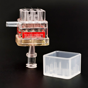 New 33g nước Mesotherapy tiêm Súng pha lê 9 pin đa Kim Pha Lê Meso súng áp lực tiêu cực Cartridge kim - Product Image 2