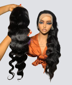 NUEVO 2026 XZY Peluca de <span class=keywords><strong>Cabello</strong></span> Humano Virgen Vietnamita con Encaje HD, Cutícula Alineada, Sin Pegamento, Ondas Corporales, con Baby Hair - Product Image 5