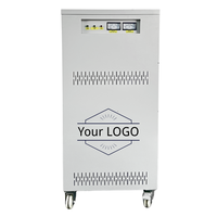 Régulateur de tension automatique triphasé à fréquence personnalisée (AVR) 50/60Hz convertible SVC en cuivre