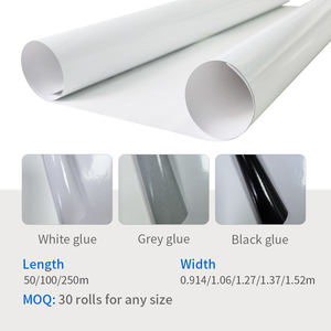 Vinilo Blanco Autoadhesivo Imprimible EcoSolvente de 140g, Brillante, Material para Pósteres de Autobús/Ventana, Publicidad Resistente al Agua - Product Image 2