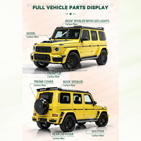 Kit carrosserie style -B pour Mercedes Benz Classe G modèle 2025 W465 G500 G550 G63 – Kits carrosserie en carbone sec pour pare-chocs de voiture