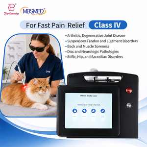 Dispositivo Láser Veterinario Avanzado de 980nm con Programas Preestablecidos y Martillo de Compresión de Hielo para Clínicas Veterinarias - Product Image 1