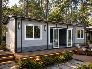 Casa Prefabricada Modular de Lujo Tipo Cabaña Apple con Acero Galvanizado en Caliente - Product Image 5