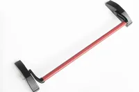 Dispositif de sortie de panique de barre transversale de double porte de matériel en acier de barre tactile pour la porte simple