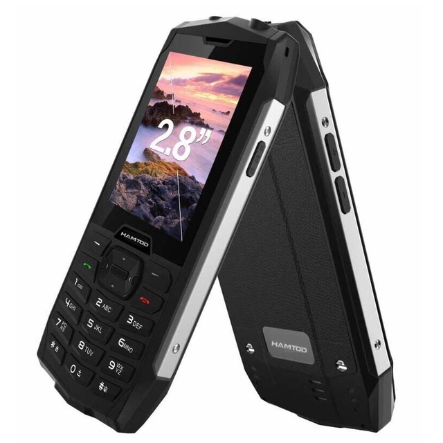 Wholesale Price HAMTOD H3 Rugged Phone 4G LTE Feature Phone 2.8 Inch Tft Screen Quad Core Sos Torch Dual SIM Long Battery