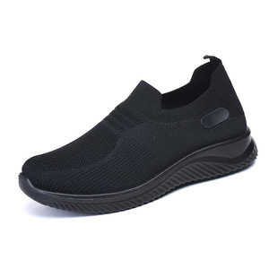 Calzado Deportivo Casual para <span class=keywords><strong>Hombre</strong></span>, Estilo <span class=keywords><strong>Slip</strong></span>-On, Suela Suave Antideslizante, Parte Superior de Malla Transpirable, Diseño Sólido, Venta al Por Mayor, Precio de Fábrica - Product Image 2