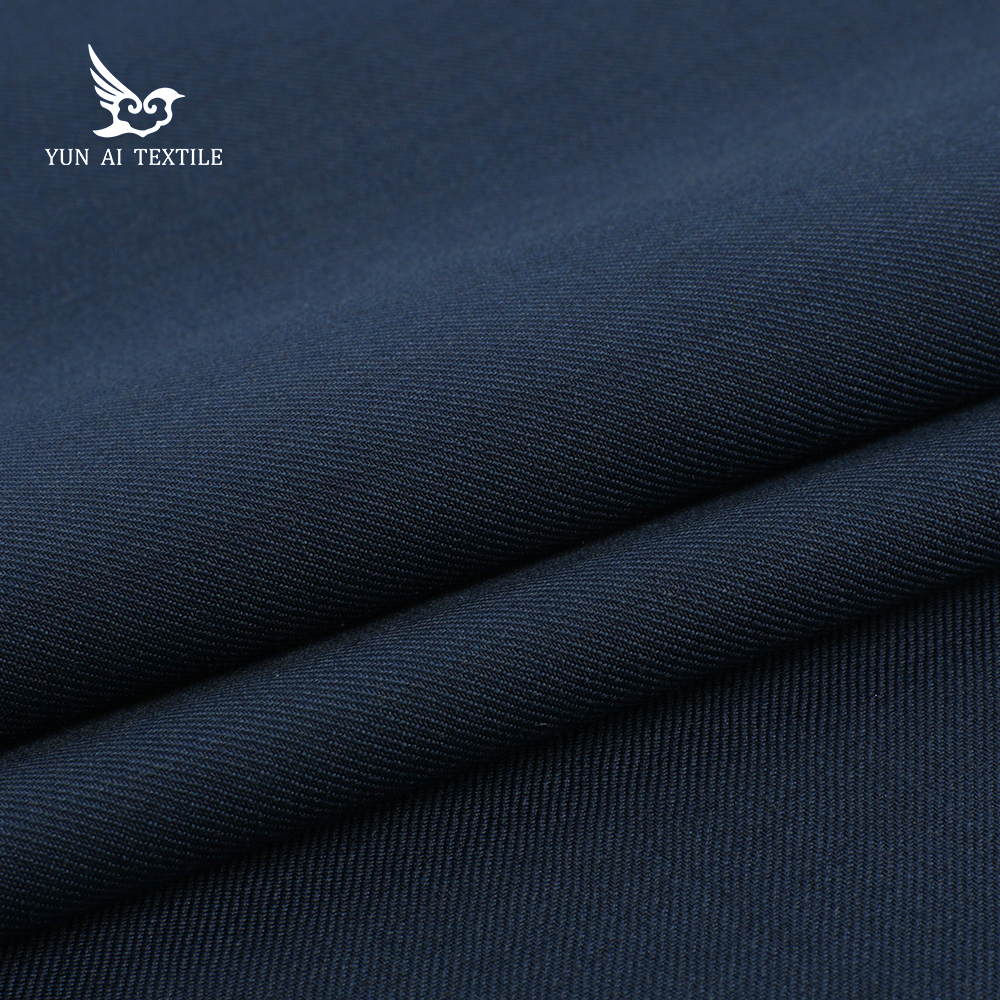 Italian Administrative Uniforms Super Cashmere Wrinkle Resistant Twill Coat Fabric Wool Cashmere