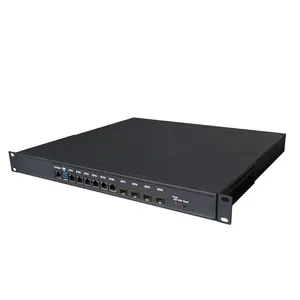 Piesia PC Server Computer Supports LGA1700 Socket H610 H670 Q670 Chipset with 6x2.5g LAN 4x10 Gigabit SFP ports for PC Server