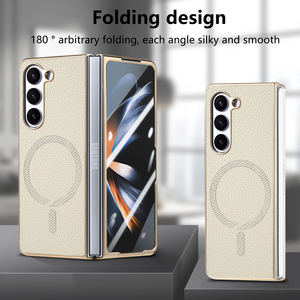 <span class=keywords><strong>Pour</strong></span> Samsung <span class=keywords><strong>Z</strong></span> <span class=keywords><strong>Fold</strong></span> 6 étui de protection en cuir avec motif litchi <span class=keywords><strong>coque</strong></span> galvanisée Film <span class=keywords><strong>coque</strong></span> de téléphone <span class=keywords><strong>pour</strong></span> Samsung <span class=keywords><strong>Z</strong></span> <span class=keywords><strong>Fold</strong></span> 5 <span class=keywords><strong>4</strong></span> - Product Image 4