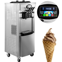 Machine à crème glacée YKF-8228T 2200W 2 + 1 saveurs