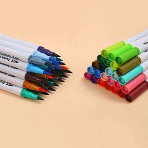 Juego de 60 Rotuladores de Doble Punta con Tinta Permanente, Resistente al Agua y No Tóxica, en Caja con Logotipo Personalizado, para Niños y Adultos, para Lettering - Product Image 6