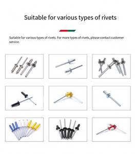 Máquina automática de alimentación de remaches, máquina remachadora de remaches ciegos, maquinaria industrial eficiente, pistola remachadora neumática - Product Image 6