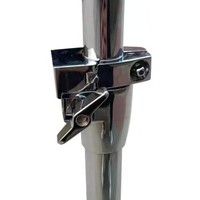 Support de charleston pour batterie avec tension réglable, support de jambe, base épaissie de 28 mm de diamètre, pédale de qualité supérieure.