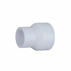 China hot sales plastic reducer coupling 3/4 to 4 inch pvdf pvc plastic reducing socket coupling
