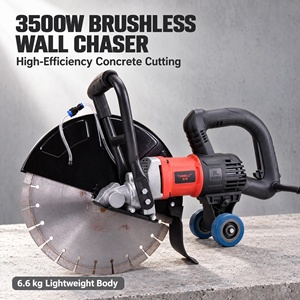 6832 Machine à rainurer les murs en béton électrique sans balais professionnelle de qualité supérieure 3500w 3200rpm - Product Image 1
