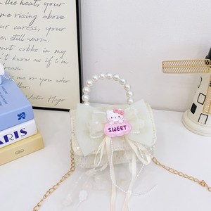 Factory Wholesale Floral Pearl Candy <b>Bag</b> Kids Mini Shoulder Handbag <b>Small</b> Coin Purse For Girls - Product Image 6
