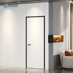 Porte d'usine comme aluminium bois panneau en bois affleurant extérieur hôtel de haute qualité - Product Image 5