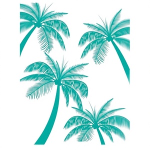 Tropical <b>Microfiber</b> <b>Beach</b> <b>Towel</b> Quick Dry Sand Free Hoodie <b>Towel</b> Palm Tree Print for <b>Beach</b> Pool Travel - Product Image 4