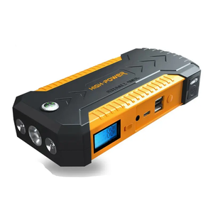 Autoway Démarreur de voiture à charge rapide haute puissance 12V Batterie de secours portable Booster 600A/1000A Courant de pointe Lumière LED Anti-étincelles - Product Image 4