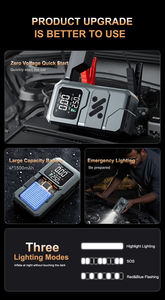 Outil d'urgence 6000 mAh portable 4 en 1, démarreur de saut, <span class=keywords><strong>meilleur</strong></span> <span class=keywords><strong>booster</strong></span> de <span class=keywords><strong>batterie</strong></span> de <span class=keywords><strong>voiture</strong></span>, <span class=keywords><strong>chargeur</strong></span>, gonfleur d'air avec démarreur de saut - Product Image 5