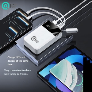 Cargador Portátil Todo en Uno con Cables Dobles Integrados, 65W PD, 30000mAh de Alta Capacidad, Mini Pantalla TFT, Seguro para Viajes en Avión (TSA) - Product Image 1
