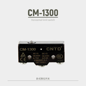 Microinterruptor Eléctrico CNTD Changde CM-1300, Acción Directa, Auto-Reiniciable, Límite de Recorrido, Circuito SPDT, Fabricado en Plástico, Máx. 220V - Product Image 3
